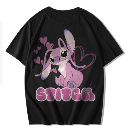 ANGELA STITCH T-SHIRT